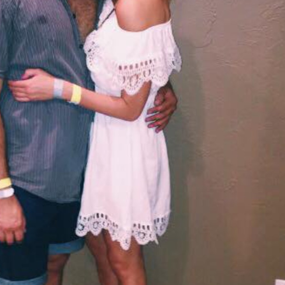 off-the-shoulder dress